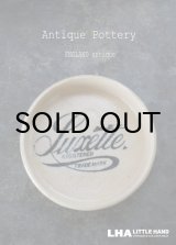 画像: ENGLAND antique LUXETTE SOAP DISH イギリスアンティーク ソープディッシュ 陶器 ポット ジャー 1900-20's