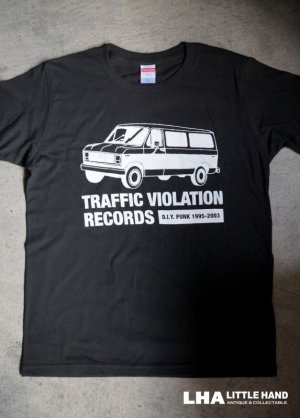画像: 【再入荷】LHA 【LITTLE HAND】 ORIGINAL Tシャツ TRAFFIC VIOLATION RECORDS NY