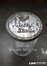 画像: USA antique アメリカアンティーク BALL JELLY GLASS ジェリーグラス ガラスジャー 1930-60's