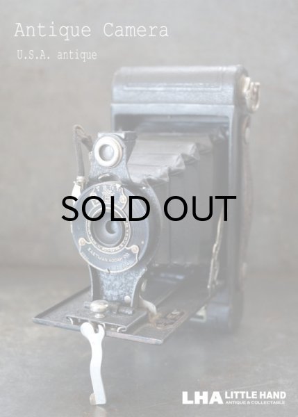 画像1: U.S.A. antique  アメリカアンティーク  KODAK FOLDING CAMERA コダック フォールディング カメラ 蛇腹式 ヴィンテージ 1920-40's (1)