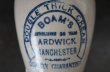 画像4: ENGLAND antique イギリスアンティーク BOAM'S CREAM （Mサイズ）陶器ポット 陶器ボトル 1900's (4)