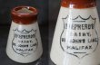 画像2: 【RARE】ENGLAND antique イギリスアンティーク ツートンカラー SHEPHERD’S DAIRY HALIFAX （Mサイズ）陶器ポット 1900's (2)