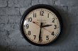 画像2: U.S.A. antique GENERAL ELECTRIC×Telechron  wall clock GE アメリカアンティーク ゼネラル エレクトリック ×テレクロン 掛け時計 ヴィンテージ スクール クロック 37cm 1940-50's (2)