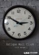 画像1: U.S.A. antique GENERAL ELECTRIC wall clock GE アメリカアンティーク ゼネラル エレクトリック 掛け時計 スクール ヴィンテージ クロック ラージサイズ 45cm 1950's (1)