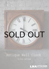 画像: U.S.A. antiqueThe Standard Electric time co. wall clock アメリカアンティーク 掛け時計 スクール ヴィンテージ クロック 40cm 1920-30's