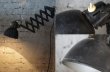 画像6: GERMANY antique SCISSOR LAMP BLACK ドイツアンティーク シザーランプ アコーディオンランプ インダストリアル 工業系 1930-50's (6)