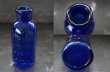 画像4: ENGLAND antique イギリスアンティーク 鮮やかな コバルトブルー ガラスボトル ガラス瓶 1905-15's