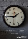 画像1: U.S.A. antique GENERAL ELECTRIC wall clock GE アメリカアンティーク ゼネラル エレクトリック 掛け時計 スクール ヴィンテージ クロック 37cm 1950's