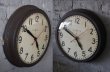 画像3: U.S.A. antique GENERAL ELECTRIC wall clock GE アメリカアンティーク ゼネラル エレクトリック 掛け時計 初期型 ヴィンテージ スクール クロック 37cm 1940's (3)