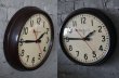 画像3: U.S.A. antique GENERAL ELECTRIC×Telechron  wall clock GE アメリカアンティーク ゼネラル エレクトリック ×テレクロン 掛け時計 ヴィンテージ スクール クロック 37cm 1940-50's (3)
