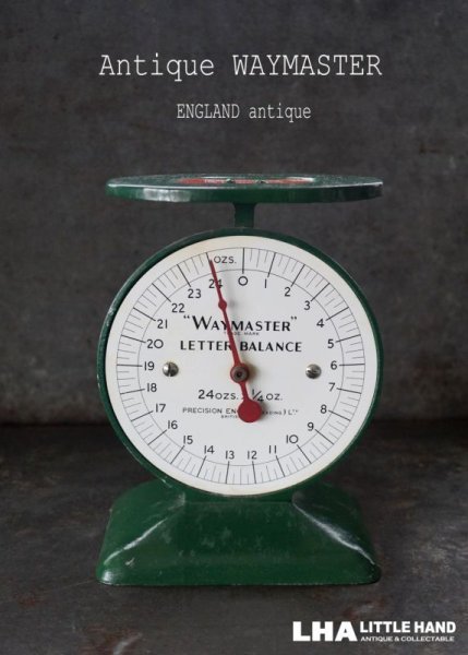 画像1: ENGLAND antique イギリスアンティーク WAYMASTER レターバランス スケール 1961's ウェイマスター はかり (1)