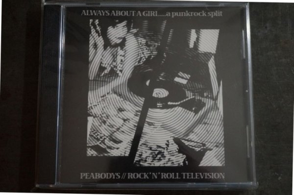画像1: PEABODYS, ROCK'N'ROLL TELEVISION /split CD (1)
