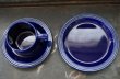 画像4: ENGLAND antique HORNSEA 【HEIRLOOM】 イギリスアンティーク ホーンジー エアルーム ミッドナイト・ブルー カップ＆ソーサー＆ティープレート・ケーキプレート トリオ C&S ヴィンテージ 1970-80's (4)