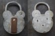 画像3: FRANCE antique フランスアンティーク クマ型 パドロック 鍵付 ヴィンテージ 南京錠 1930-60's (3)