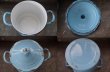 画像6: 【RARE】ENGLAND antique イギリスアンティーク ホーロー 花文字・ドーム蓋・リベット フラワー缶 FLOUR 1920-30's (6)