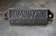 画像2: USA antique アメリカアンティーク HAMILTON ハミルトン プリンタートレイ ハンドル アイアン 取っ手 1900-30's (2)