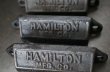画像5: USA antique アメリカアンティーク HAMILTON ハミルトン プリンタートレイ ハンドル アイアン 取っ手 1900-30's (5)