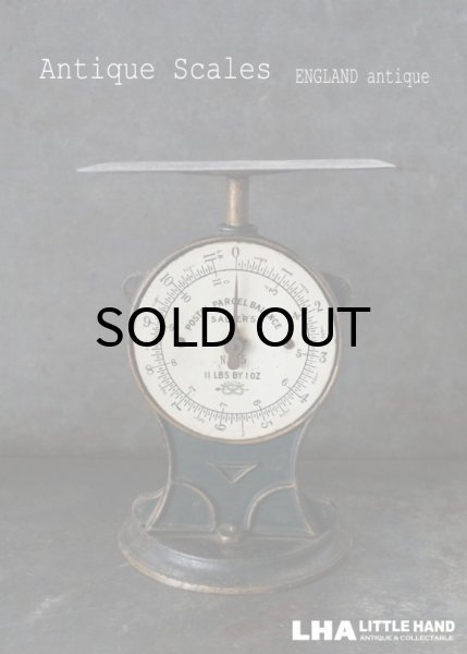 画像1: ENGLAND antique イギリスアンティーク SALTER POSTAL SCALE ポスタルスケール no.25 はかり 1920's  (1)