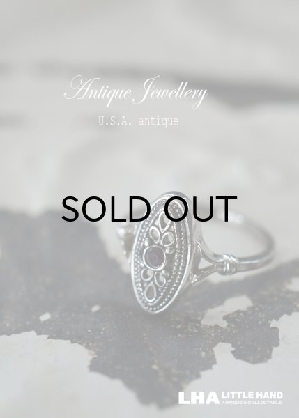 画像1: USA antique アメリカアンティーク Avon Ring エイボン コスチュームジュエリー ヴィンテージ リング 指輪 1960－80's  (1)