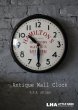画像1: 【RARE】U.S.A. antique SETH THOMAS wall clock HAMILTON 広告入り アメリカアンティーク 掛け時計 スクール ヴィンテージ クロック アドバタイジングクロック 37cm 1933's (1)