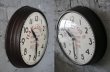 画像3: 【RARE】U.S.A. antique SETH THOMAS wall clock HAMILTON 広告入り アメリカアンティーク 掛け時計 スクール ヴィンテージ クロック アドバタイジングクロック 37cm 1933's (3)