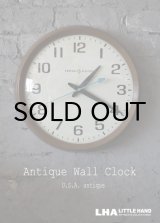 画像: U.S.A. antique GENERAL ELECTRIC wall clock GE アメリカアンティーク ゼネラル エレクトリック 掛け時計 スクール ヴィンテージ クロック 36cm 1960-70's