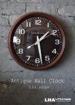 画像1: U.S.A. antique GENERAL ELECTRIC wall clock GE アメリカアンティーク ゼネラル エレクトリック 掛け時計 スクール ヴィンテージ クロック 36cm 1960-70's