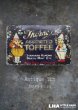 画像1: ENGLAND antique イギリスアンティーク Thorne's TOFFEE ティン缶 トフィ缶 ヴィンテージ ブリキ缶1940-50's  (1)