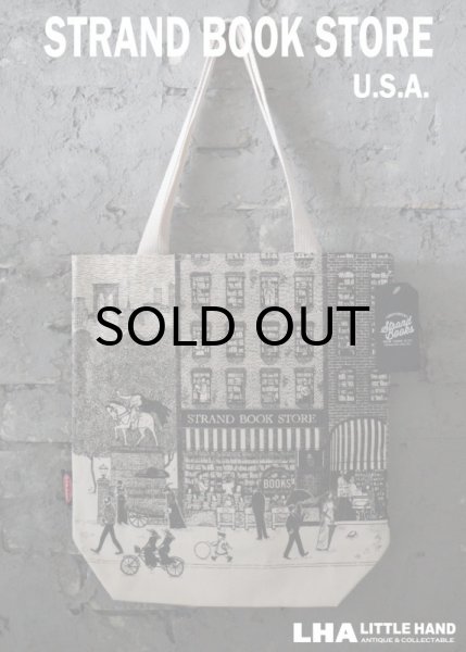画像1: 【アメリカ直輸入・日本未発売】NY【STRAND BOOK STORE】TOTE BAG ストランドブックストア トートバッグ (1)
