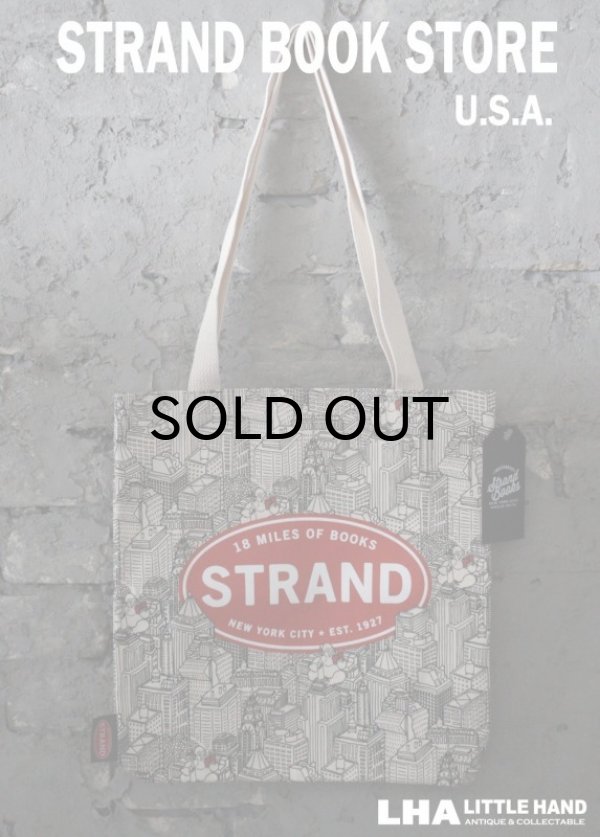 画像1: SALE【10％OFF】【アメリカ直輸入・日本未発売】NY【STRAND BOOK STORE】TOTE BAG ストランドブックストア トートバッグ