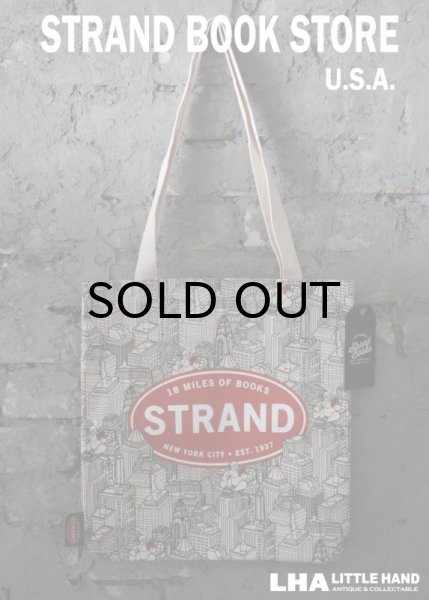 画像1: SALE【10％OFF】【アメリカ直輸入・日本未発売】NY【STRAND BOOK STORE】TOTE BAG ストランドブックストア トートバッグ (1)