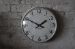 画像2: U.S.A. antique STANDARD wall clock アメリカアンティーク スタンダード 掛け時計 スクール ヴィンテージ クロック 37cm 1963's