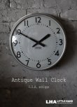 画像1: U.S.A. antique STANDARD wall clock アメリカアンティーク スタンダード 掛け時計 スクール ヴィンテージ クロック 37cm 1963's