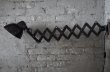 画像3: GERMANY antique SCISSOR LAMP BLACK ドイツアンティーク LBL シザーランプ アコーディオンランプ インダストリアル 工業系 1940-60's (3)