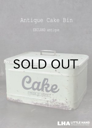 画像: 【RARE】ENGLAND antique HOMEPRIDE CAKE ホームプライド ケーキ缶 スローガン入り 1922-23's