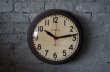 画像2: U.S.A. antique GENERAL ELECTRIC wall clock GE アメリカアンティーク ゼネラル エレクトリック 掛け時計 初期型 ヴィンテージ スクール クロック 37cm 1940's