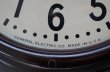 画像5: U.S.A. antique GENERAL ELECTRIC wall clock GE アメリカアンティーク ゼネラル エレクトリック  掛け時計 スクール ヴィンテージ クロック 27.5cm 1950's
