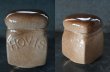 画像2: ENGLAND antique イギリスアンティーク HOVIS ホーヴィス 陶器製 シュガーポット ヴィンテージ 1970-80's