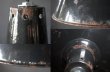 画像6: FRANCE antique フランスアンティーク ホーロー ランプシェード BLACK ソケット&コード付 34cm ブラック 黒 インダストリアル 工業系 ヴィンテージ ライト 1950-60's   (6)