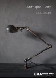 画像1: USA antique アメリカアンティーク インダストリアル CRAFTSMAN デスクランプ 工業系 ウォールランプ ライト 照明 ヴィンテージランプ 1940-60's
