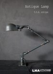 画像1: USA antique アメリカアンティーク インダストリアル デスクランプ 工業系 ウォールランプ ライト 照明 ヴィンテージランプ 1940-60's