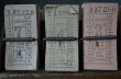 画像11: 【RARE】ENGLAND antique LONDON イギリスアンティーク バスチケット木製ホルダー＆バスチケット 12セット バスチケットラック 1920-40's (11)