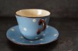画像3: ENGLAND antique TORQUAY イギリスアンティーク トーキー ポルカドット カップ＆ソーサー C&S ヴィンテージ 1960-70's (3)