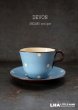 画像1: ENGLAND antique TORQUAY イギリスアンティーク トーキー ポルカドット カップ＆ソーサー C&S ヴィンテージ 1960-70's (1)