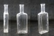 画像3: ENGLAND antique イギリスアンティーク ガラスボトル H13.6cm ガラス瓶 1890-1910's (3)
