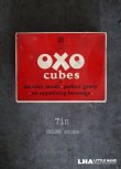 画像1: ENGLAND antique イギリスアンティーク OXO缶 オクソ 缶 ヴィンテージ ブリキ缶1950-60's