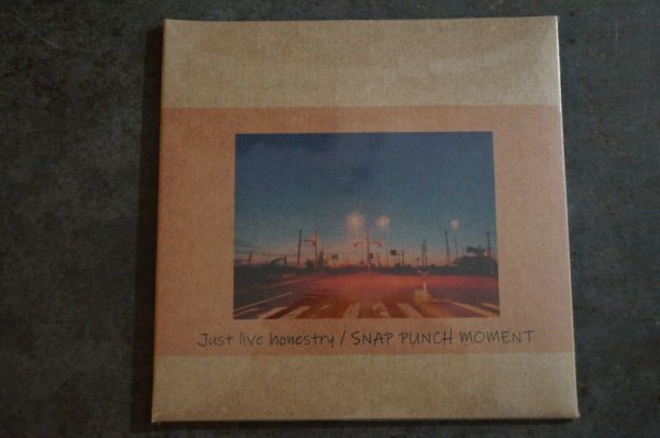 画像1: SNAP PUNCH MOMENT / Just live honesty  CD (1)
