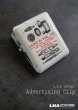 画像1: USA antique アメリカアンティーク PAPER CLIP アドバタイジング ペーパークリップ 広告入り ヴィンテージ クリップ1950-60's  (1)