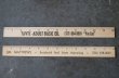 画像3: USA antique ADVERTISING RULER アドバタイジング 木製ルーラー 広告入り 定規  ヴィンテージ 1970-90's (3)
