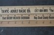 画像4: USA antique ADVERTISING RULER アドバタイジング 木製ルーラー 広告入り 定規  ヴィンテージ 1970-90's (4)